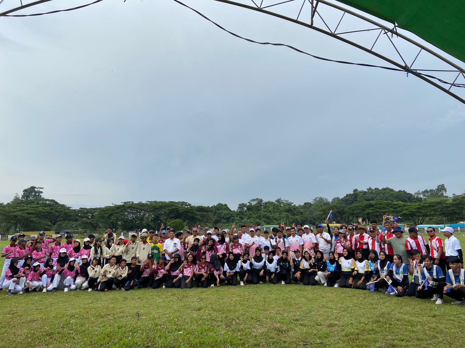Pembukaan Kejurprov Junior dan BK Porprov 2026 di Samarinda, Selasa (4/11). Ajang ini diikuti 112 atlet dari delapan kabupaten/kota di Kaltim.