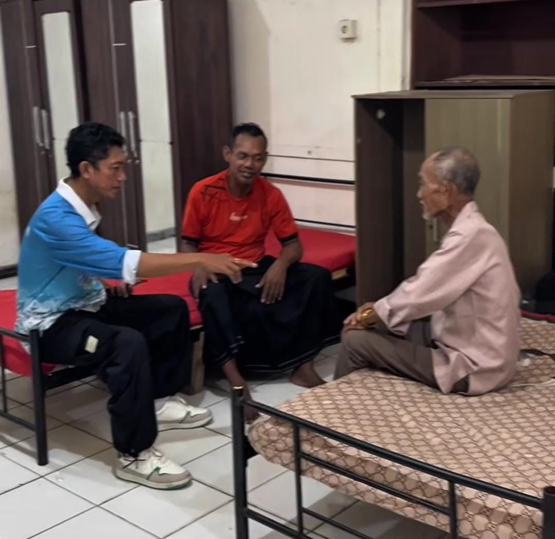 LEBIH TERJAMIN: Lansia Balikpapan telantar ditampung di rumah singgah Dinsos Kota Balikpapan. Mereka mendapatkan layanan tempat tinggal, konsumsi, kesehatan, dan pendampingan sosial.