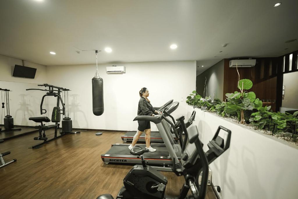 LENGKAP: Manajemen Hotel Grand Tjokro Balikpapan berupaya memberikan pengalaman menginap yang nyaman kepada tamu dengan menyediakan beragam fasilitas, termasuk gym.