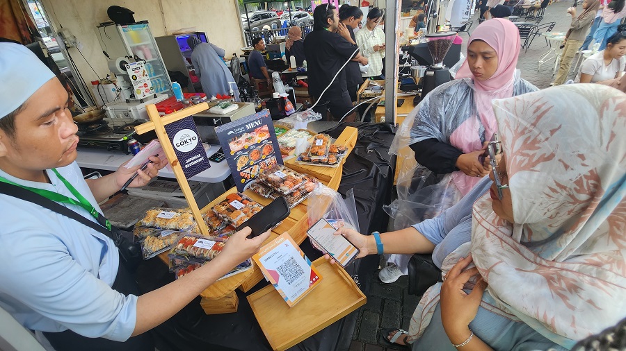 OPTIMISTIS: Geliat ekonomi masyarakat Balikpapan terus bergerak, terlihat dari pertumbuhan transaksi digital sebesar 150 persen pada September 2025.