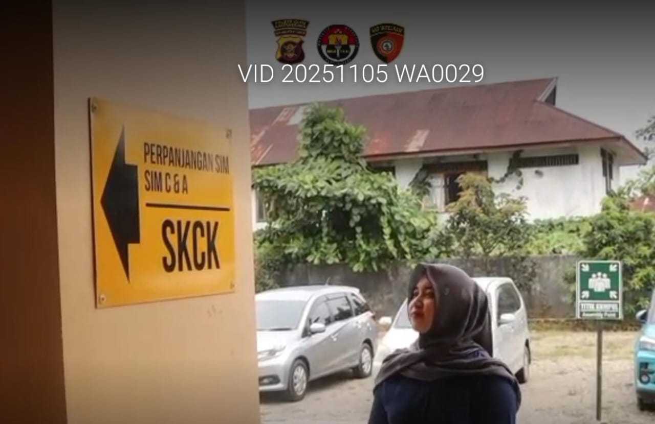 DIGITALISASI: Masyarakat Kutai Kartanegara tak lagi perlu datang ke kantor polisi untuk antre mengurus SKCK.