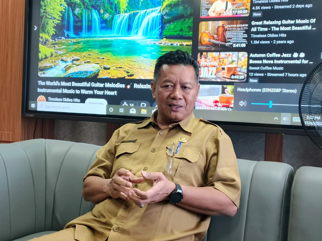 Asisten Bidang Perekonomian dan Pembangunan Setkab Kutim, Noviari Noor.  &nbsp;