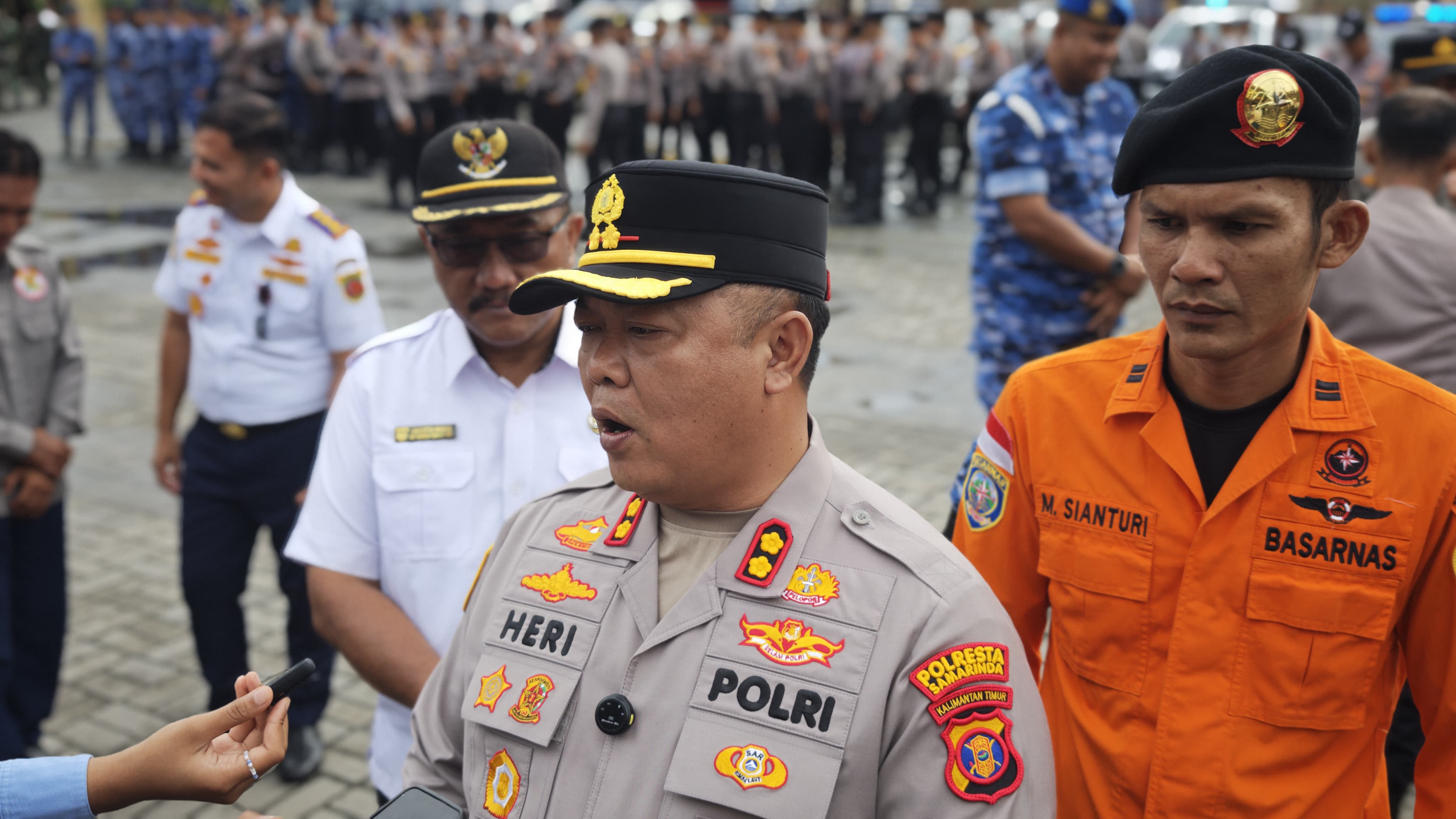 Wakapolresta Samarinda, AKBP Heri Rusyaman. (FOTO/EKO PRALISTIO)