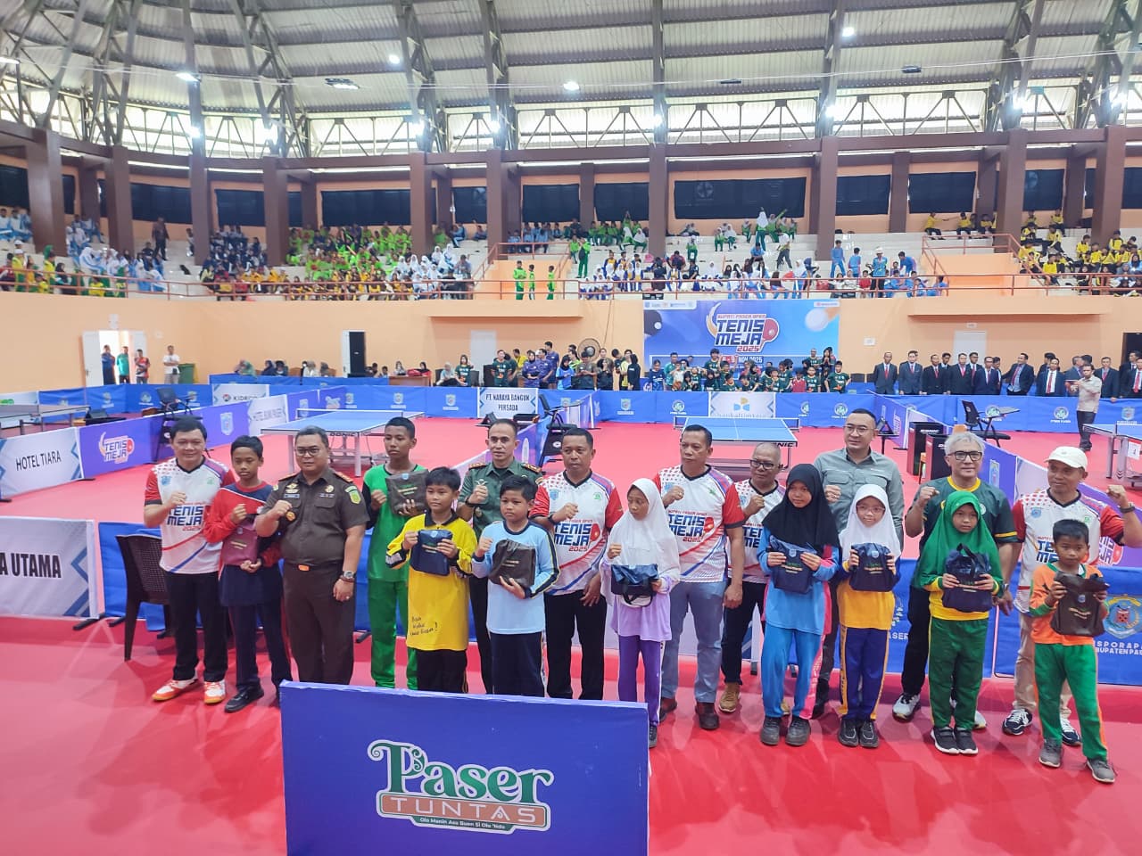 Turnamen Bupati Paser Open&nbsp; Tenis Meja 2025 diikuti 100 lebih atlet mulai dari 6-9 November 2025.