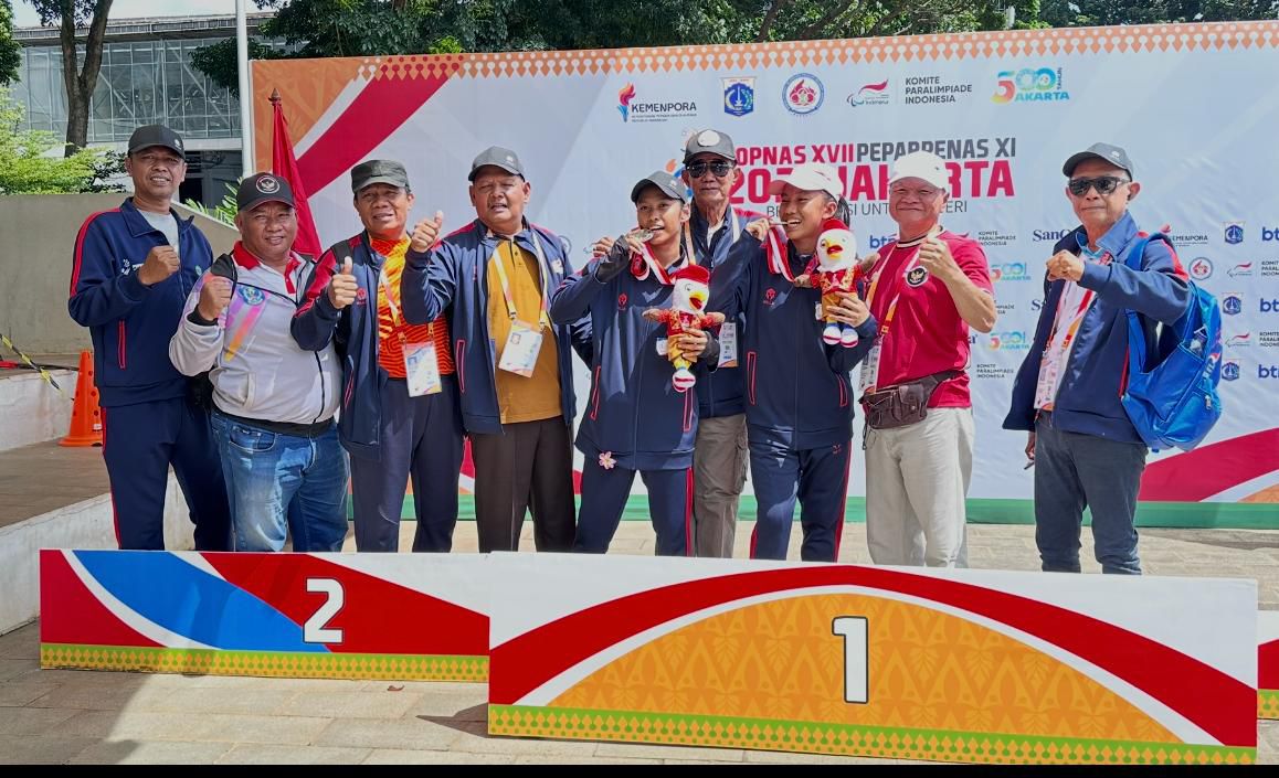 PRESTASI MEMBANGGAKAN: Atlet Para-Atletik Kaltim jadi cabor tersubur di Peparpenas 2025. (IST)