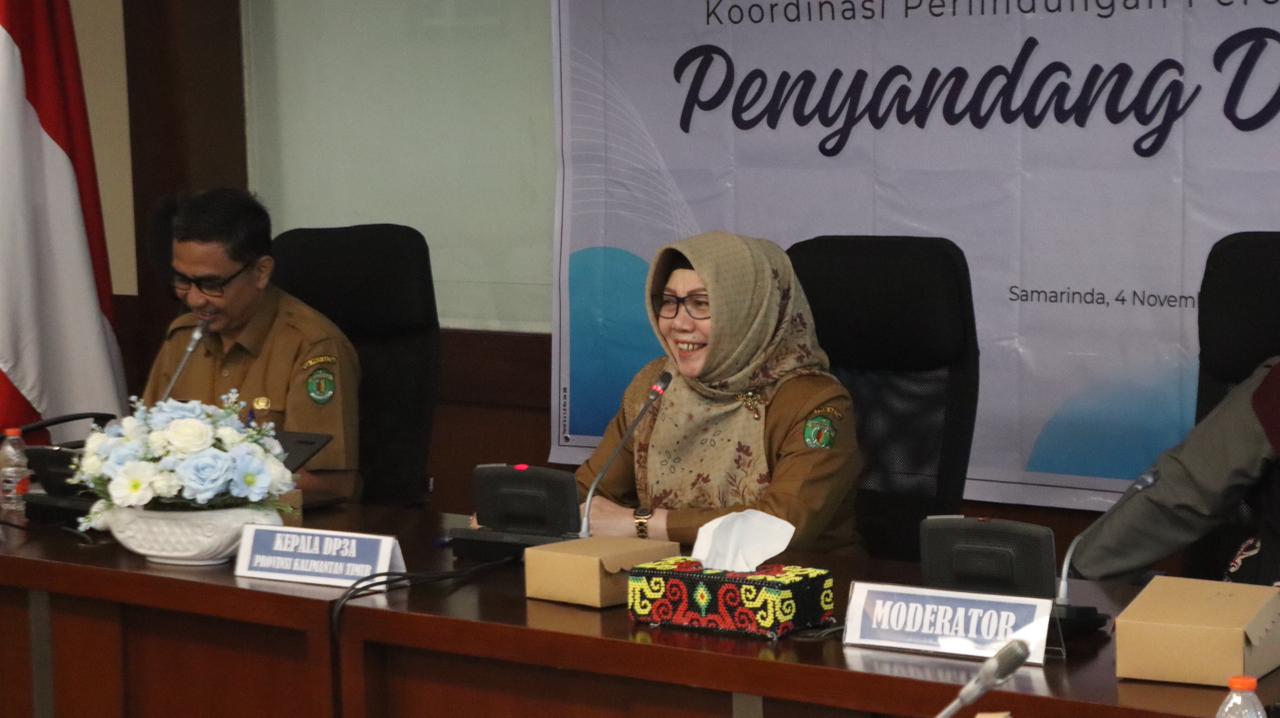 KOMITMEN: Kepala DP3A Kaltim Noryani Sorayalita menegaskan komitmen pemerintah untuk melindungi kelompok rentan.
