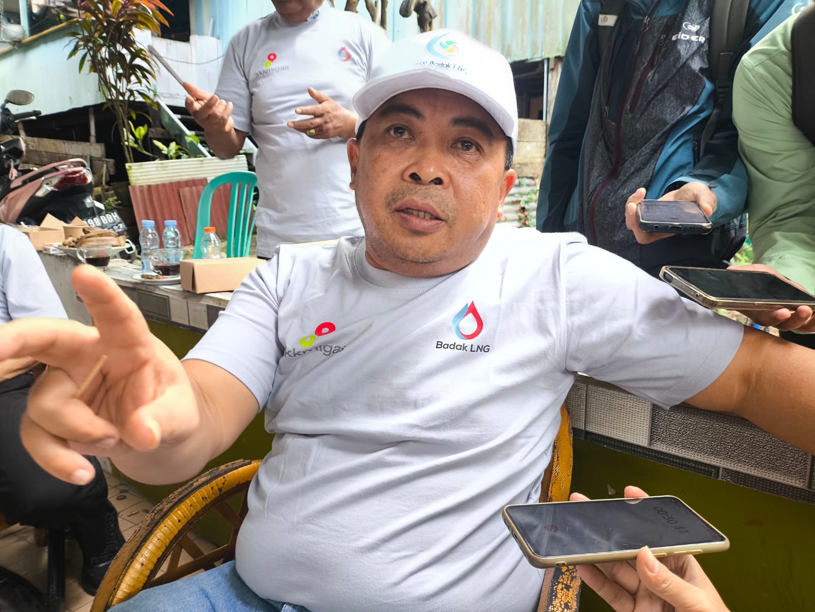 Wakil Wali Kota Bontang Agus Haris.