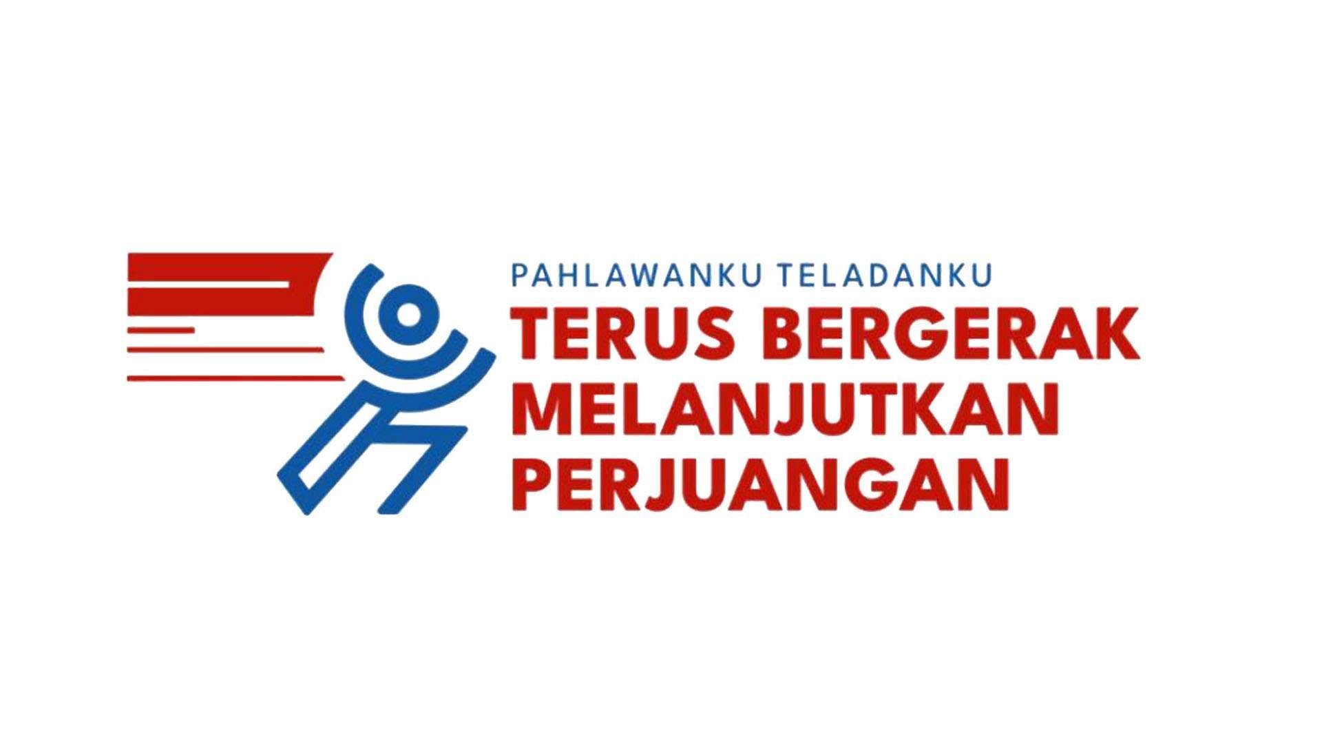 Logo Hari Pahlawan 2025 yang dirilis Kementerian Sosial Republik Indonesia.