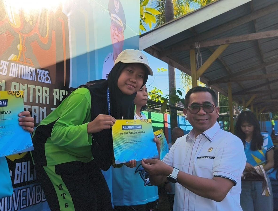 Nafisha Citra Nirwana punya target yang jelas pada Kejuaraan Renang Antar Pelajar se-Kaltim 2025.  &nbsp;