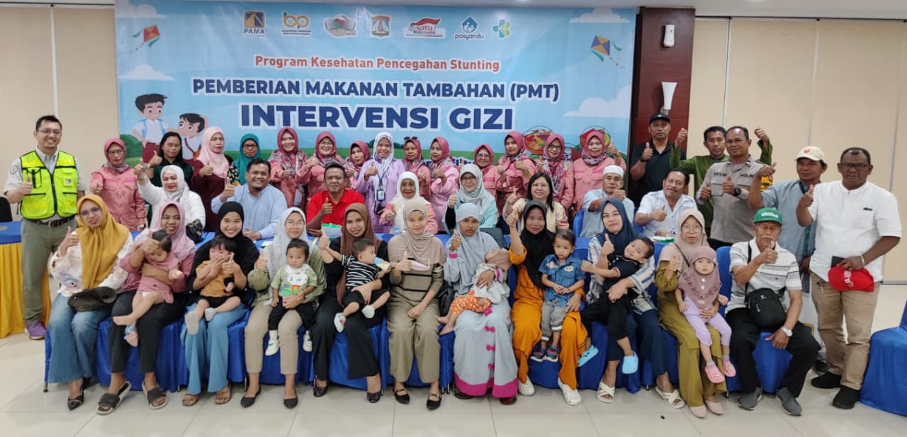Apresiasi kepada PT Pamapersada Nusantara atas segala dukungannya dalam menyalurkan CSR khususnya di Kampung KB Dian Khinasih Kelurahan Manggar.