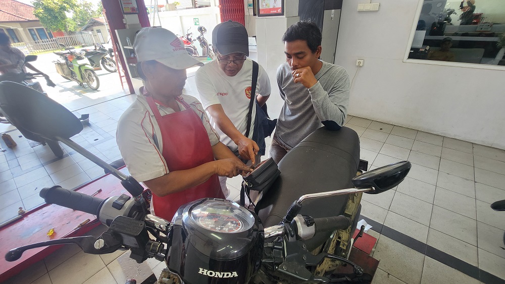 KHUSUS NOVEMBER: Astra Motor Kaltim 1 memberikan diskon jasa dan suku cadang hingga 11 persen bagi pelanggan yang melakukan booking service melalui aplikasi Motorku X.