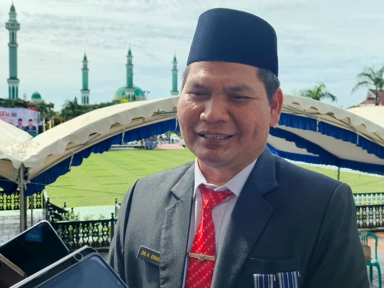 Kepala Dinas Sosial Kutim, Ernata.  &nbsp;