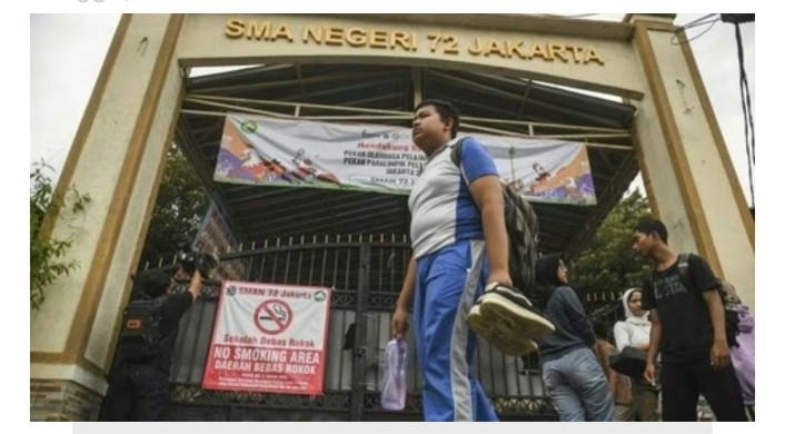Ilustrasi Densus 88 ungkap terduga pelaku peledakan di SMAN 72 Jakarta Utara membawa 7 bahan peledak.