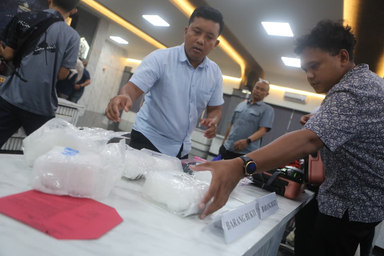 TERUNGKAP: Dikendalikan dari balik jeruji besi, dua narapidana di Parepare, Sulawesi Selatan, mengendalika narkoba lintas provinsi.