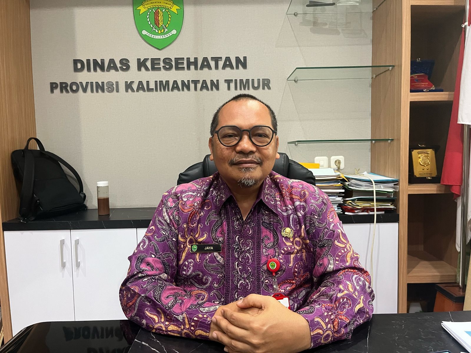 Kepala Dinas Kesehatan Kaltim dr. Jaya Mualimin. (NASYA RAHAYA/KALTIM POST)