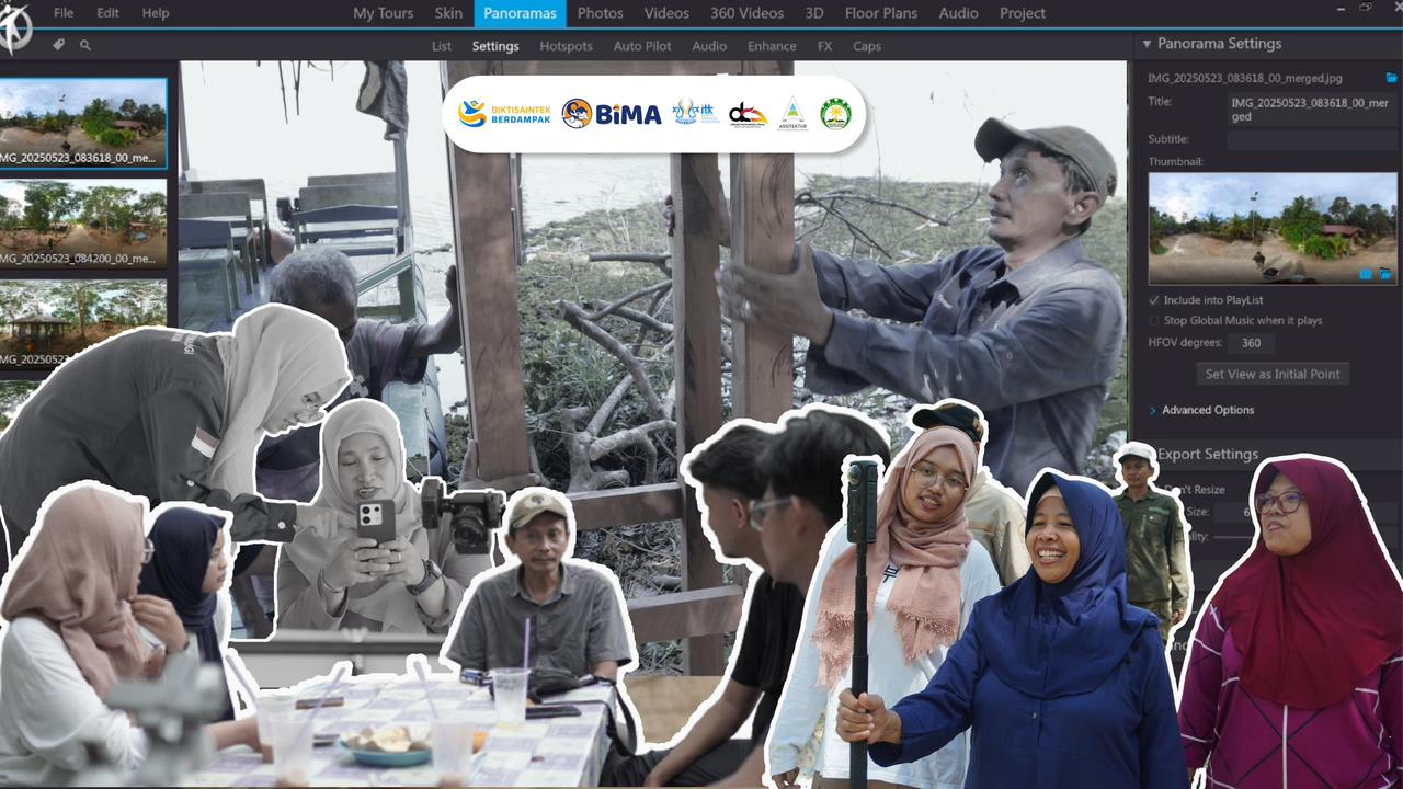 SIAP BERSAING: Kolaborasi antara ITK dan masyarakat di Kelurahan Karang Joang menghadirkan wajah baru bagi Wisata Tanjung Gading.