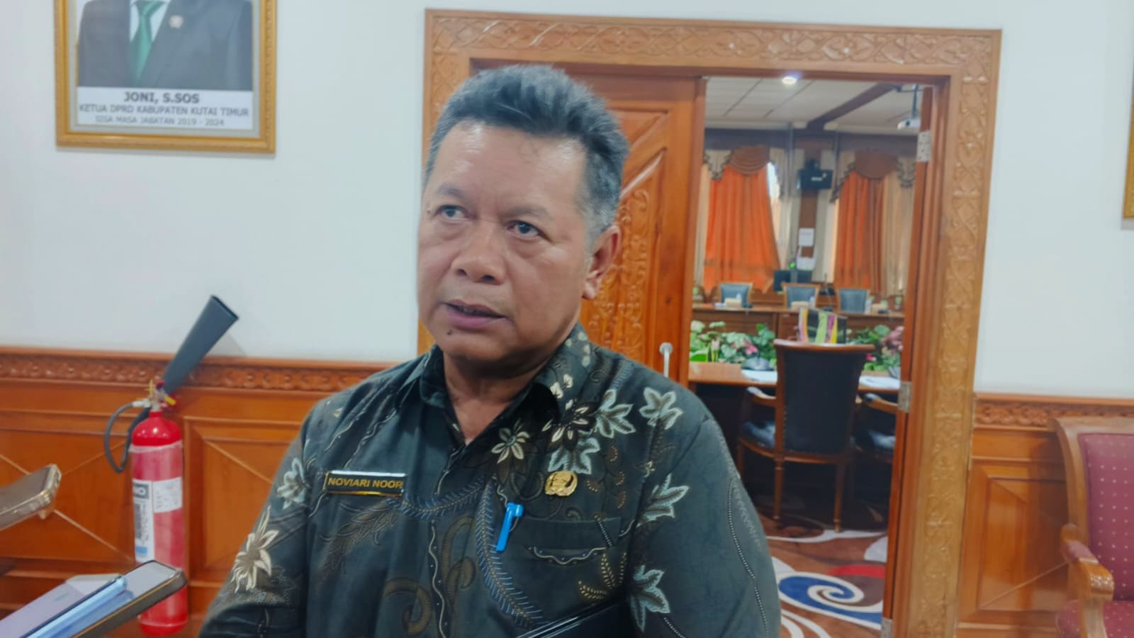 Asisten II Bidang Perekonomian Sekretariat Kabupaten Kutim, Noviari Noor.