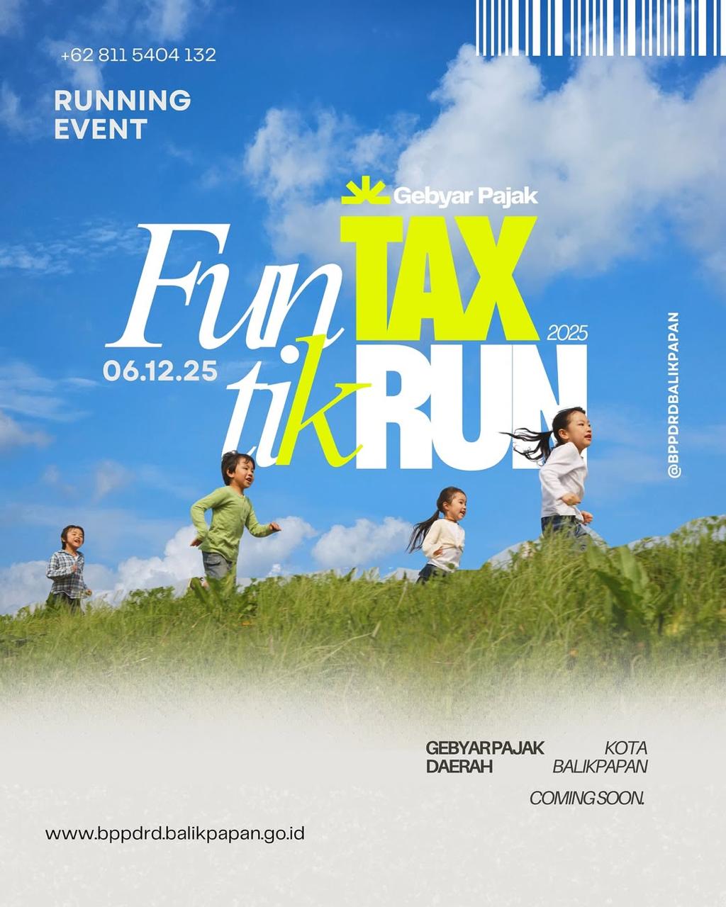 FunTAXtik RUN oleh BPPDRD Balikpapan.
