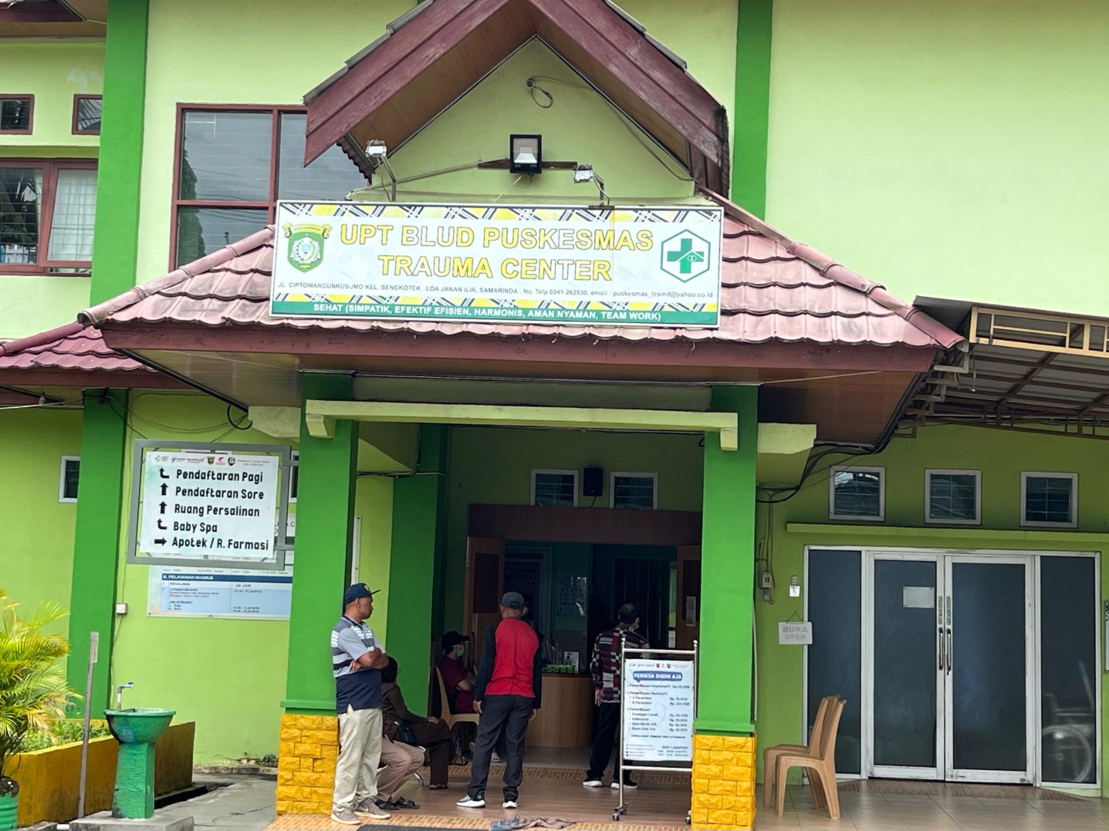 PERBAIKAN PELAYANAN: Seorang pengguna akun anonim mengeluhkan pelayanan di UPT BULD Puskesmas Trauma Center di Jalan Cipto Mangunkusumo, Kelurahan Sengkotek, Kecamatan Loa Janan Ilir.&nbsp;