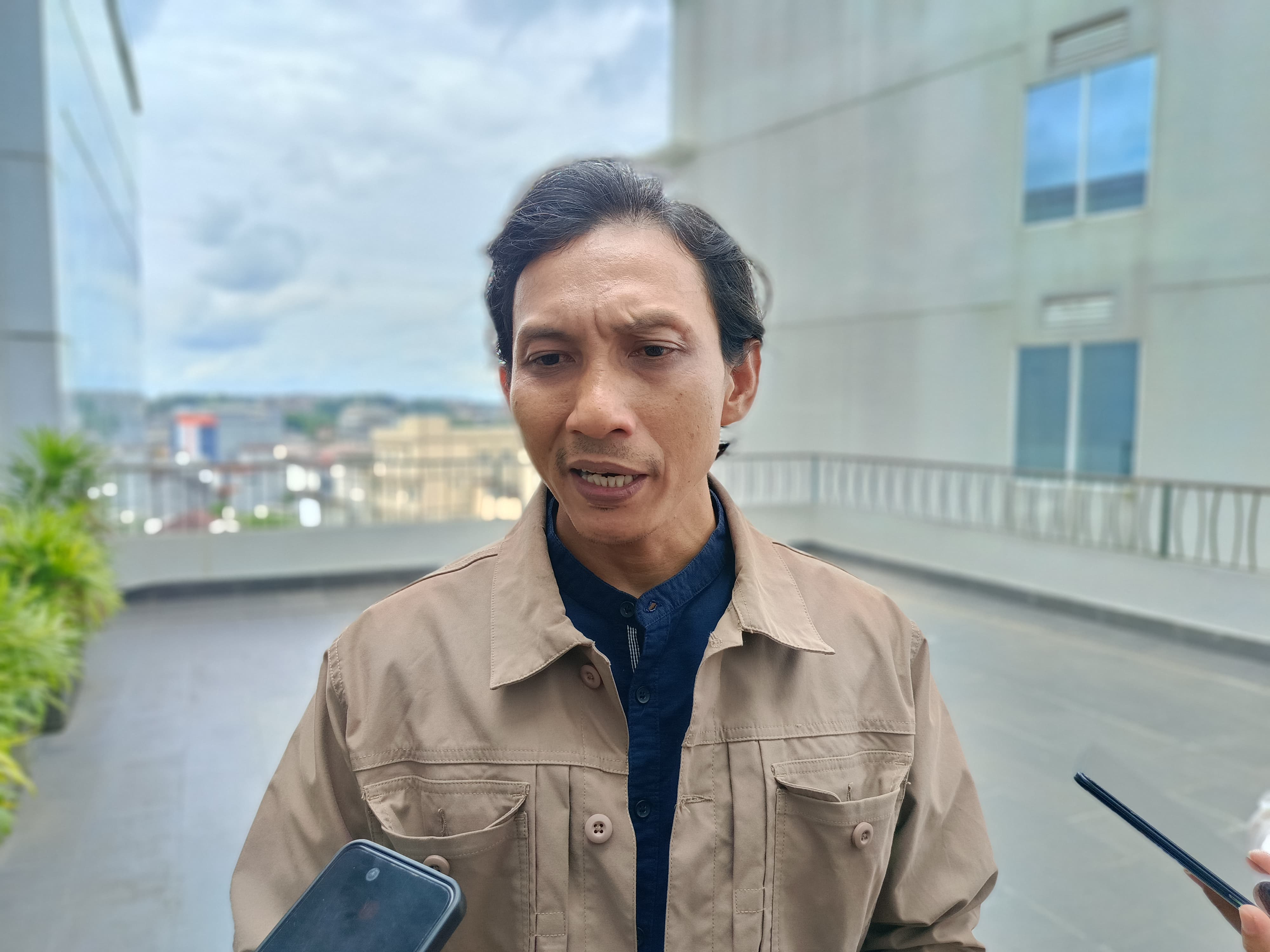 Ketua Bawaslu Kaltim, Hari Darmanto. (BAYU/KP)
