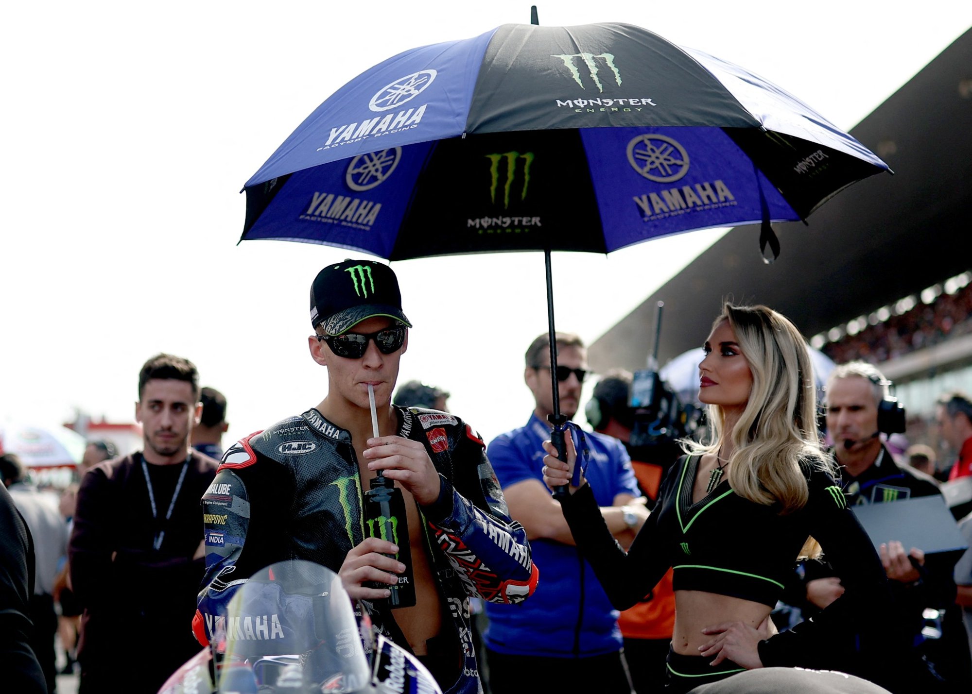 Fabio Quartararo  jelang balapan GP Portugal di Sirkuit Algarve, Portimao, Minggu (9/11/2025).