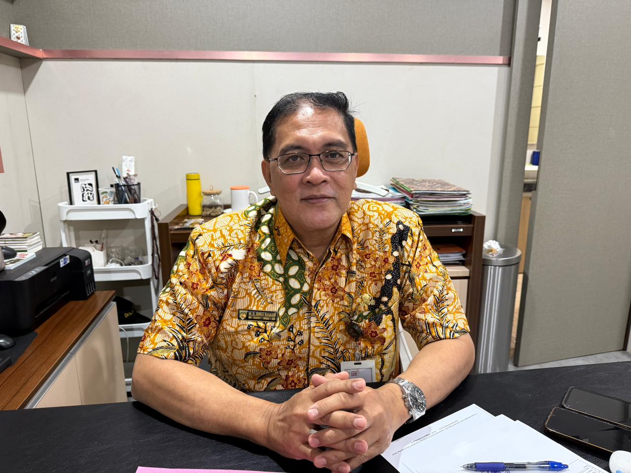 Kepala Dinas Kesehatan (Dinkes) Samarinda dr Ismid Kusasih.