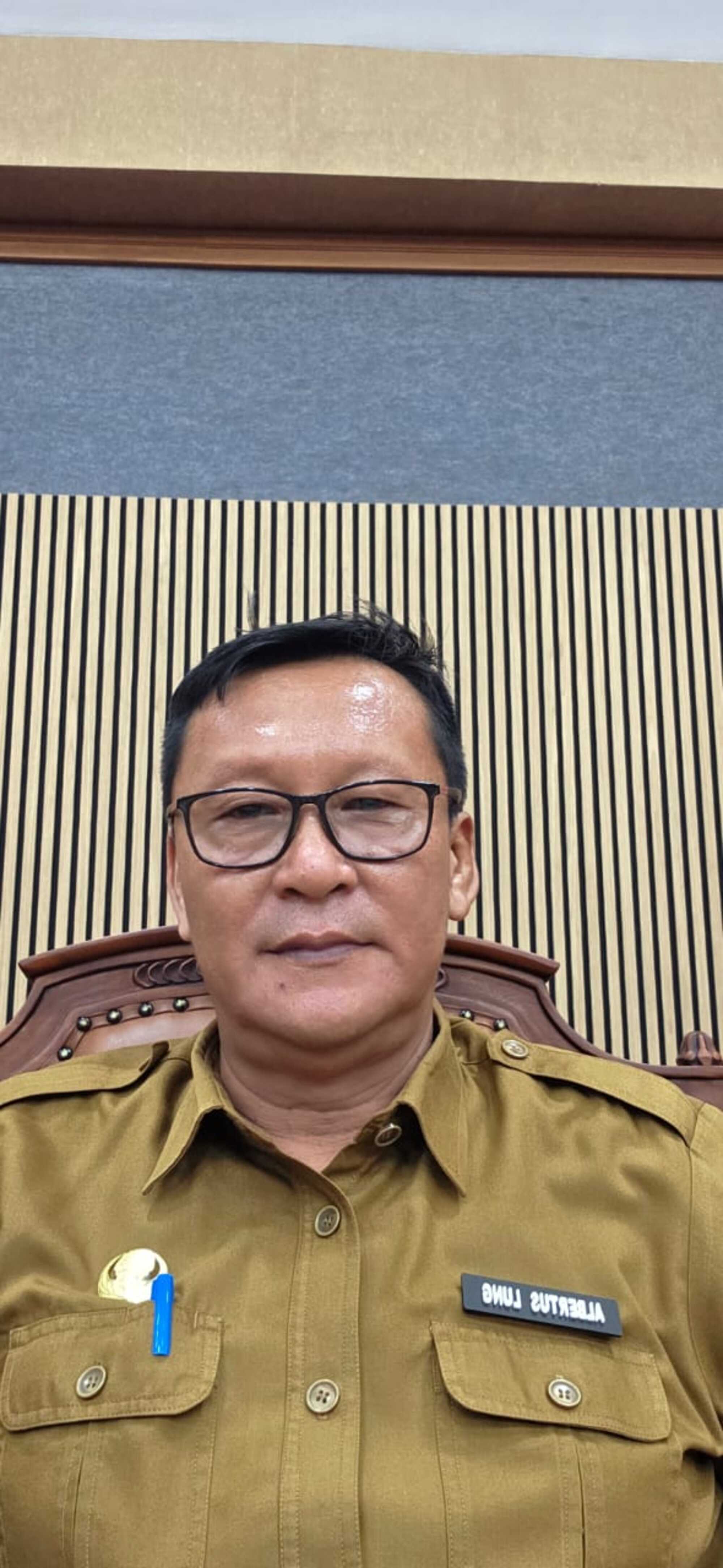 Kepala Badan Pengelola Wilayah Perbatasan Mahulu Alberkus Lung