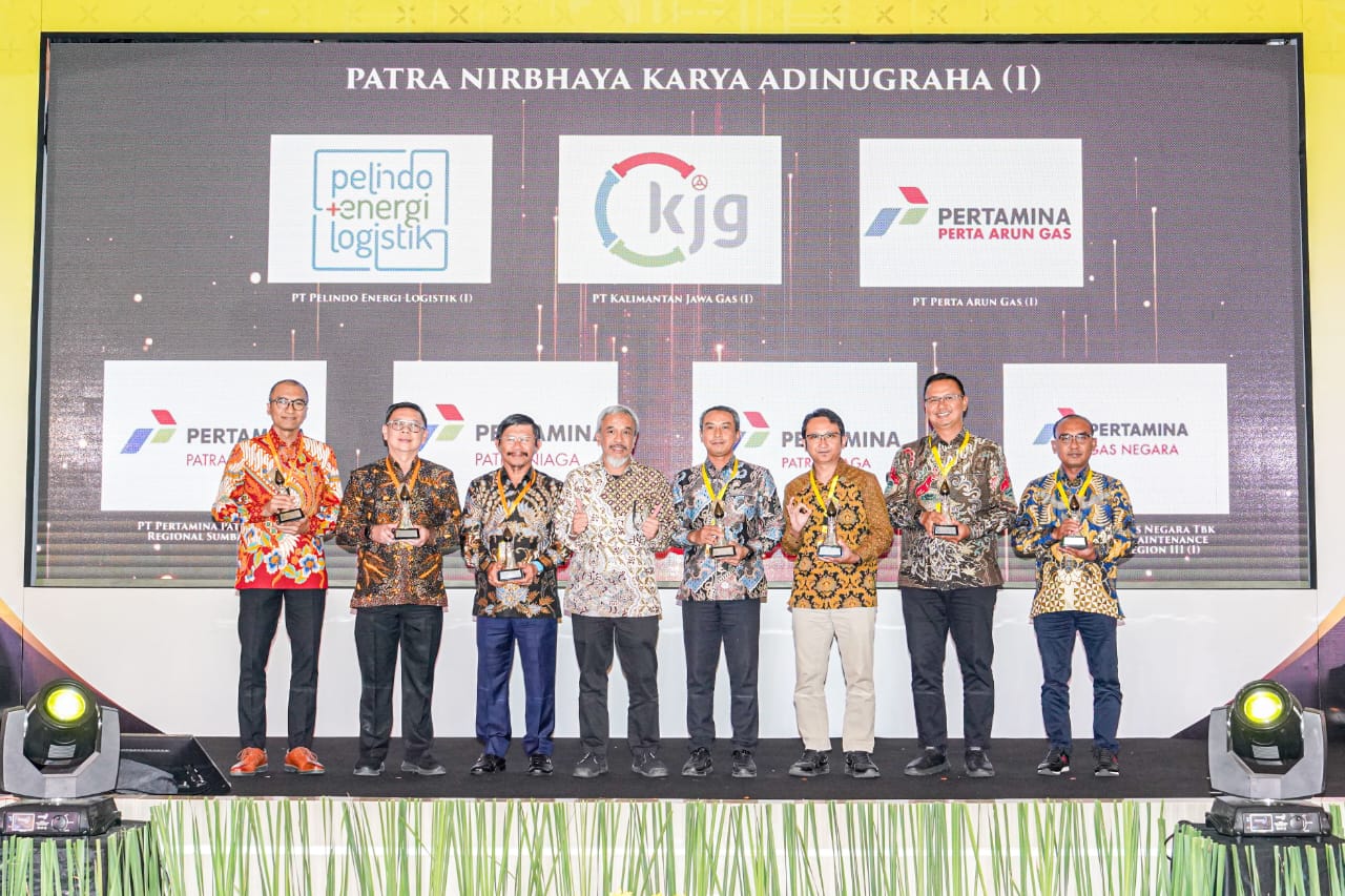 UTAMAKAN KESELAMATAN: Penghargaan Bidang Keselamatan Migas 2025 untuk Kategori Patra Nirbhaya Karya diperoleh PT Pertamina Patra Niaga Regional Kalimantan.