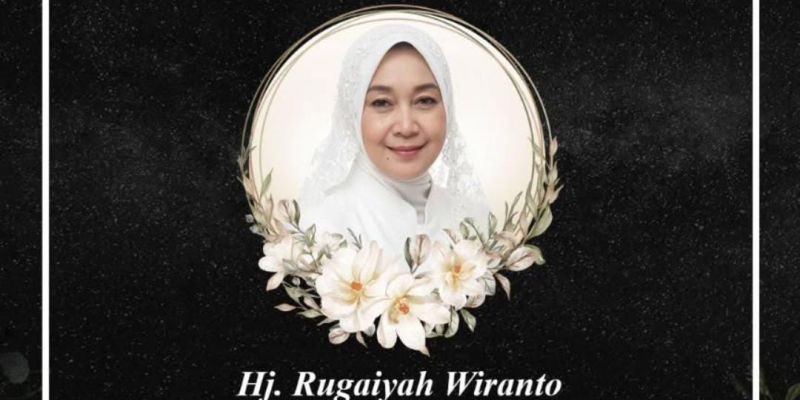 Mendiang istri Wiranto, Rugaiyah Wiranto.