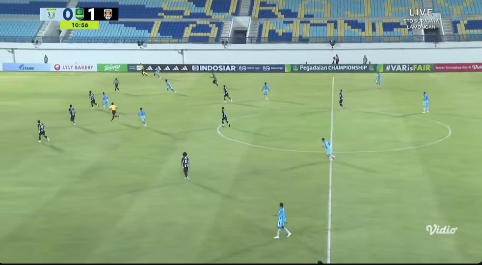 Kendal Tornado FC berhasil mengalahkan Persela Lamongan 0-1. (Foto: Tangkapan layar)