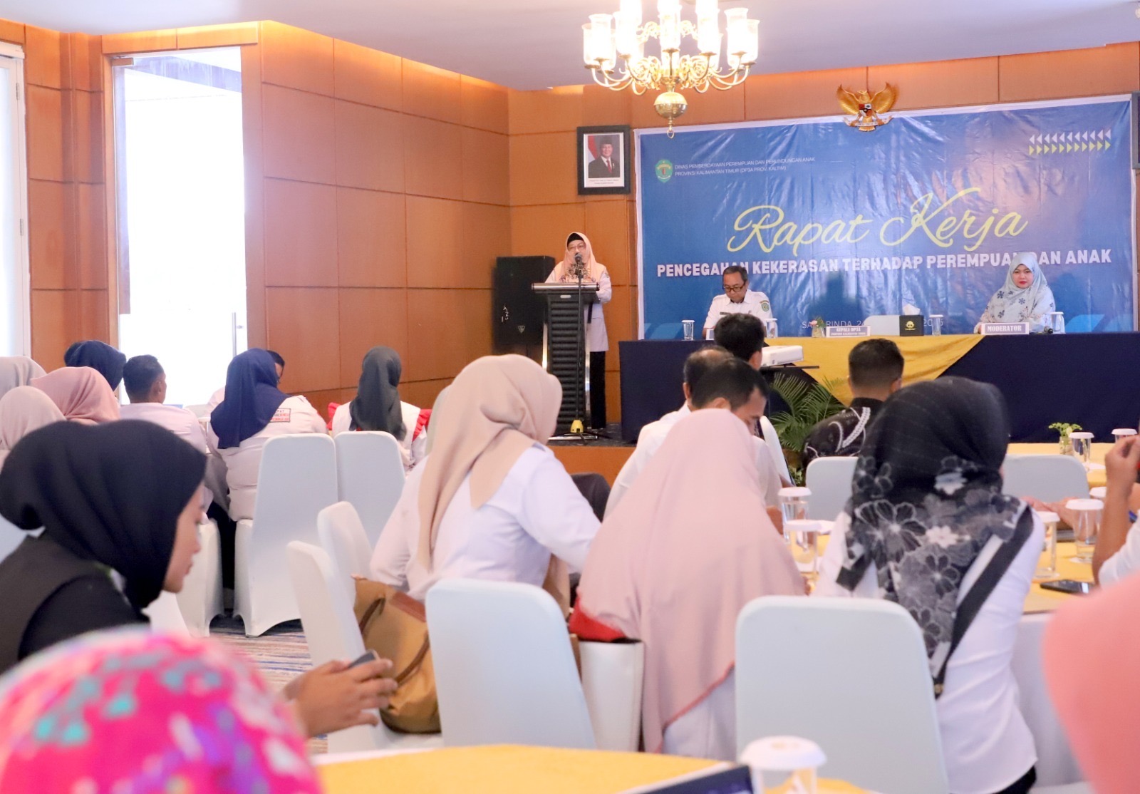 DP3A Kaltim gelar Raker KtPA. Menjadi forum strategis untuk menyinergikan kebijakan lintar sektor demi memperkuat perlindungan korban.
