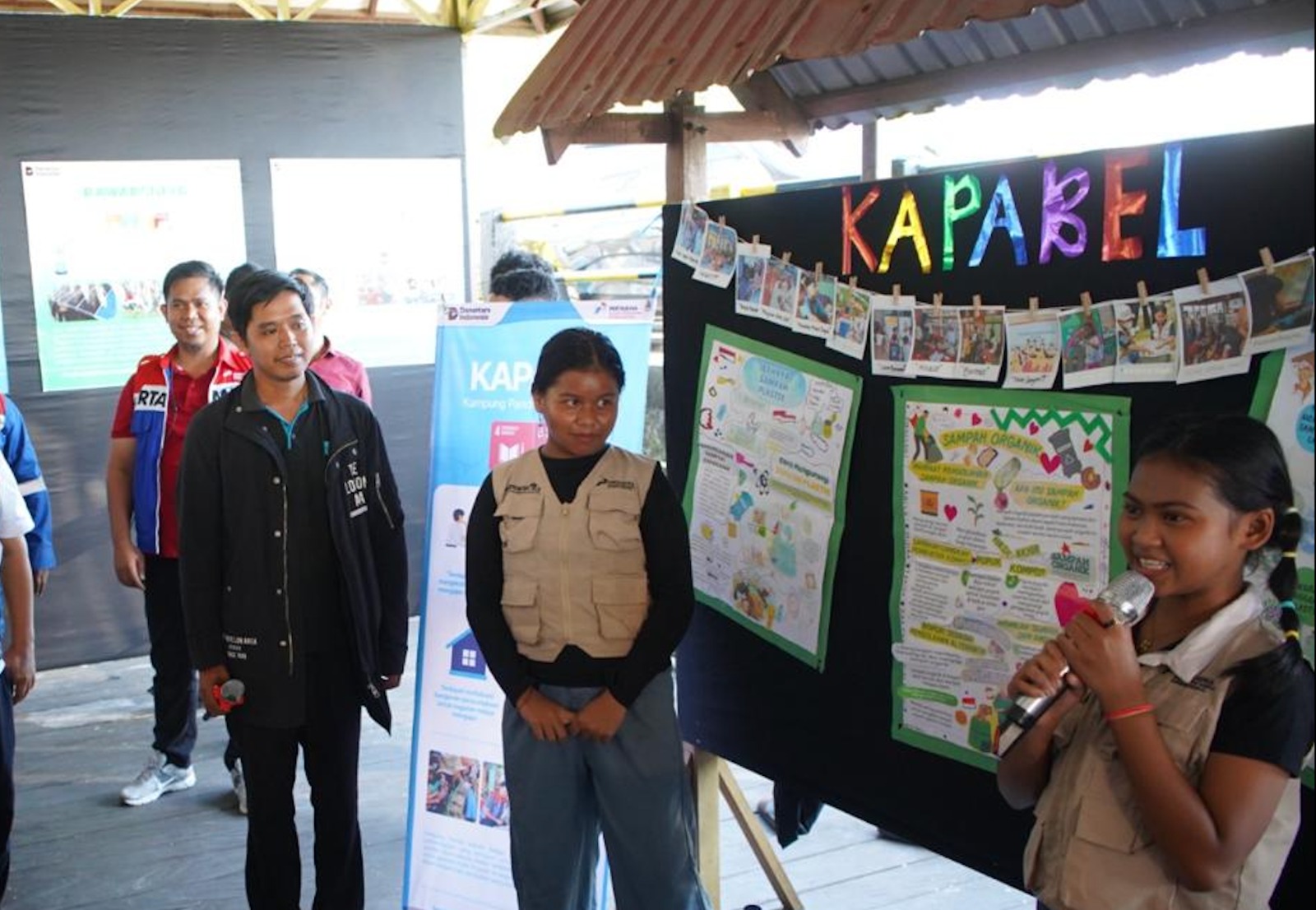 Sejumlah kegiatan yang digelar di Gazebo RT 29, Kelurahan Margasari, Balikpapan.