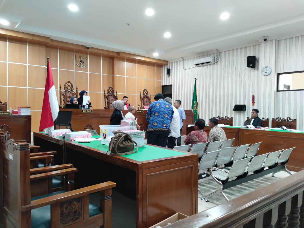 Sidang korupsi jamrek CV Arjuna di Pengadilan Tipikor Samarinda, Senin (17/11/2025). (Bayu/KP)