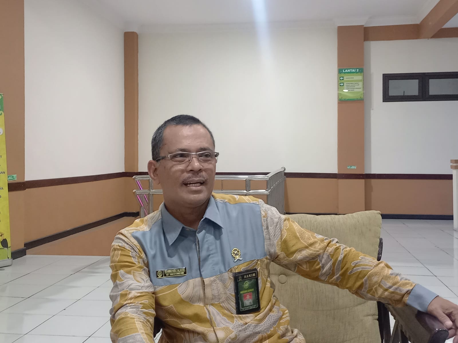 BEBERKAN PENURUNAN: Angka perkara yang masuk ke Pengadilan Agama (PA) Kelas I Samarinda hingga 31 Oktober 2025 menunjukkan tren penurunan dibanding tahun sebelumnya.