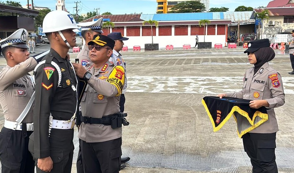 TINDAKAN: Operasi penertiban digelar di Balikpapan, fokus pelanggaran lalu lintas.
