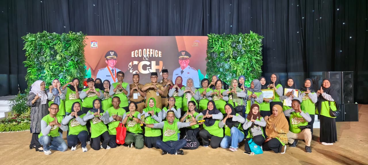 Wakil Wali Kota Balikpapan Bagus Susetyo bersama Tim Kampung Bungas.