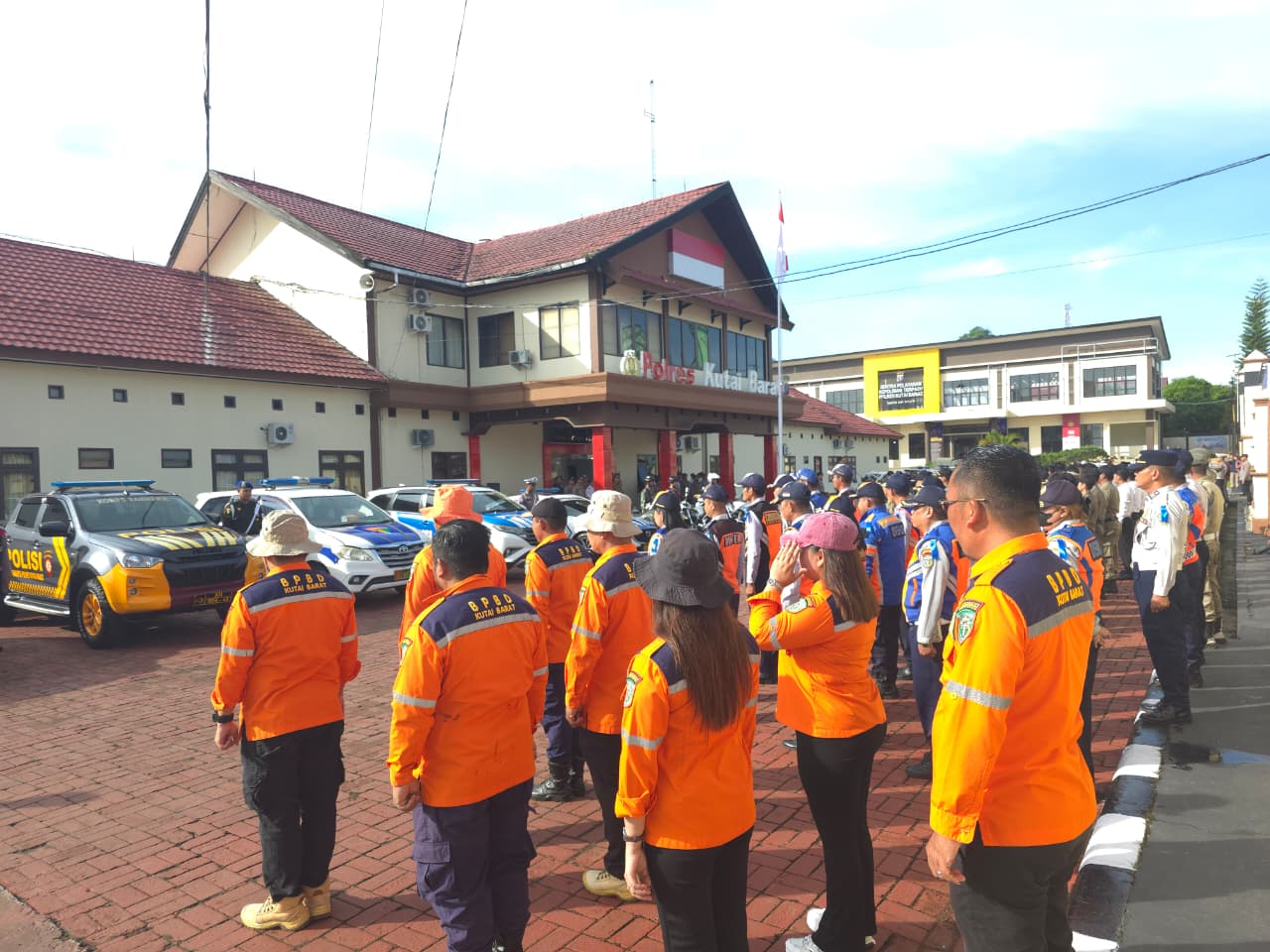 Apel gelar pasukan di Mapolres Kubar tanda dimulainya Operasi Zebra Mahakam 2025.