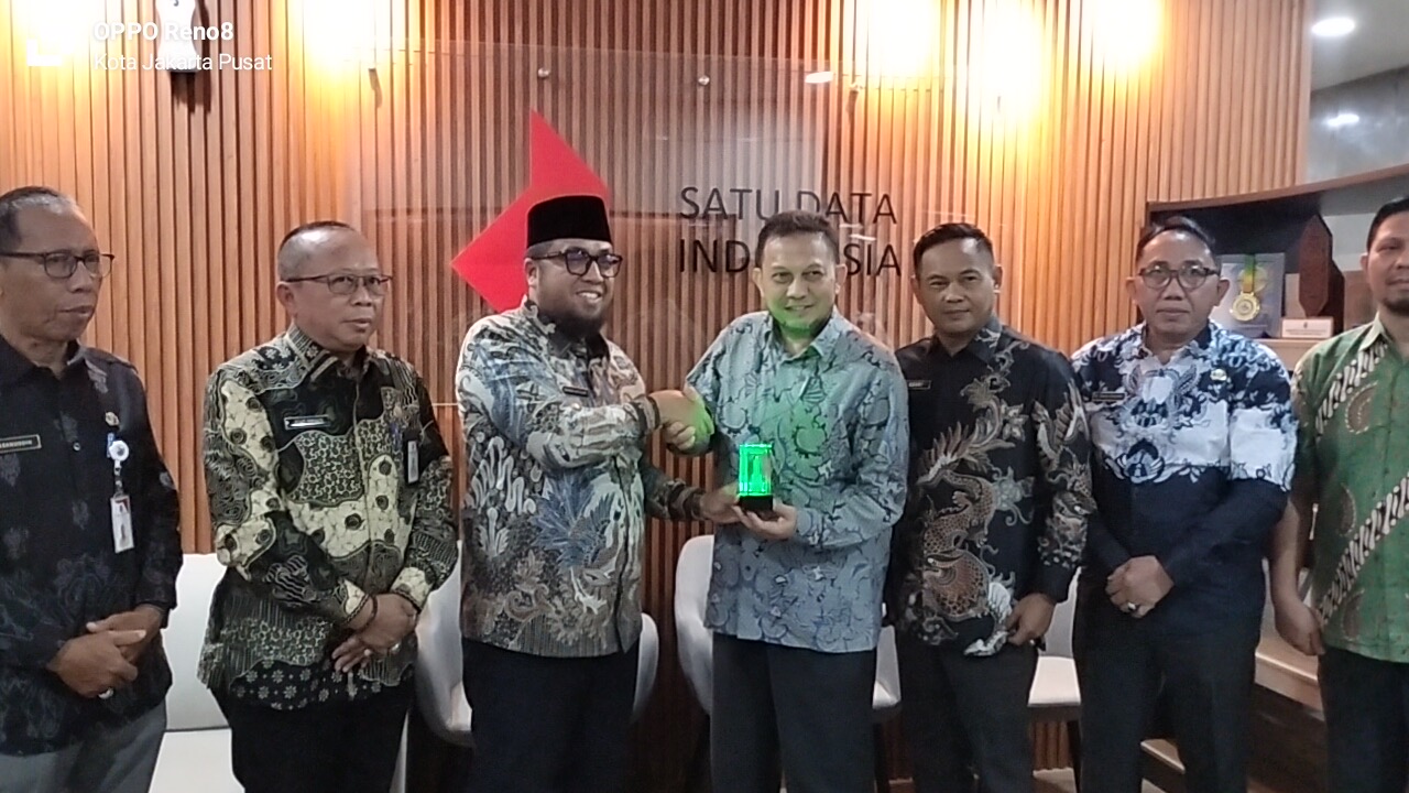 Pemkab Paser berkunjung ke kantor Bappenas membahas Data Tunggal Sosial Ekonomi Nasional (DTSEN), Senin (17/11/2025).