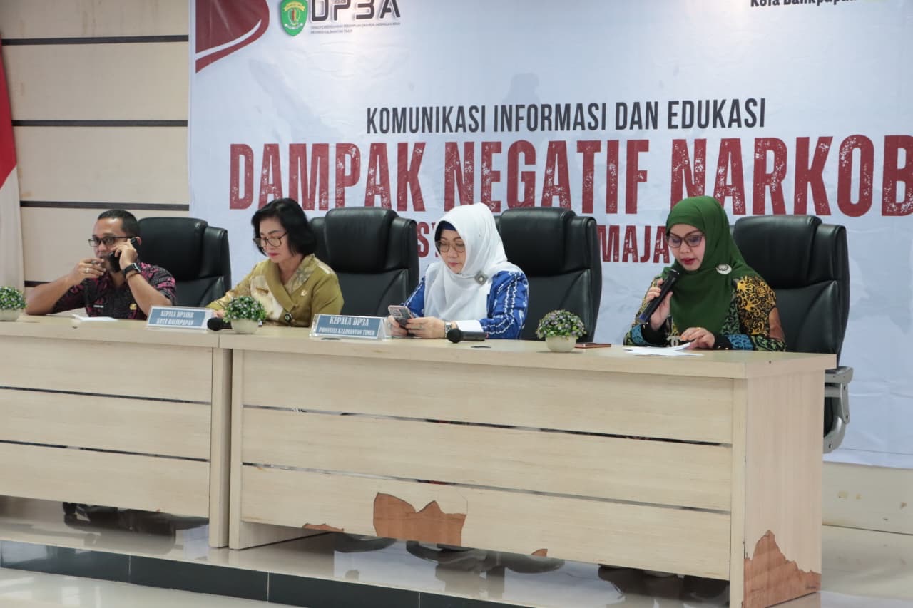 DP3A Kaltim adakan KIE Dampak Negatif Narkoba di Balikpapan, diharapkan dapat membangun pemahaman bersama tentang risiko narkoba.