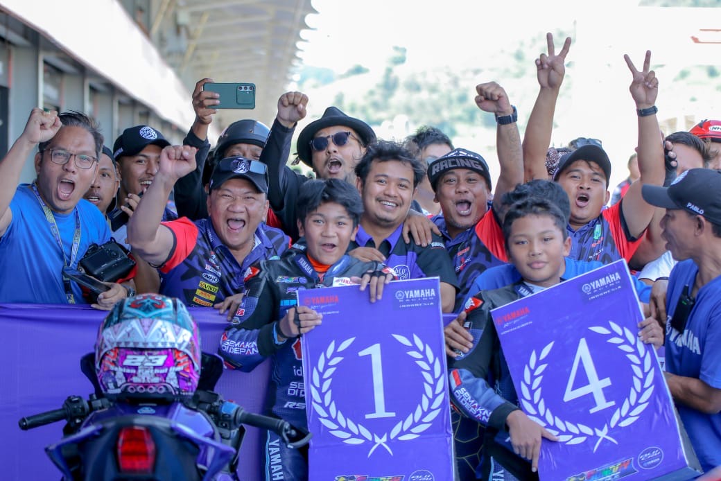 Sabian Fathul Ilmi (nomor 1) punya potensi untuk bersinar.