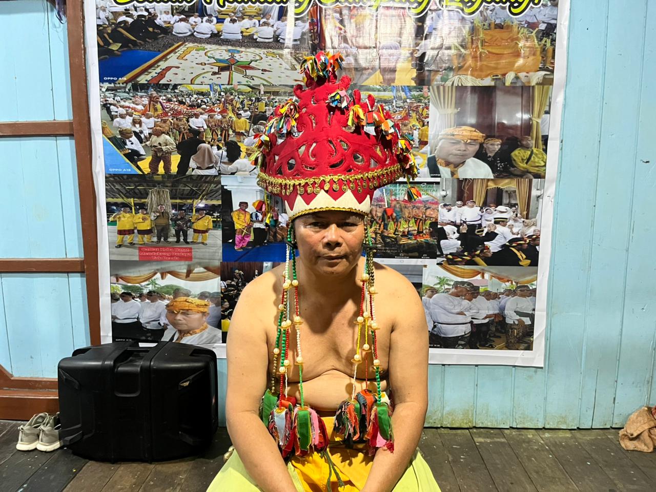 Wakil Kepala Adat Kedang Ipil, Sartin. (NASYA/KP)