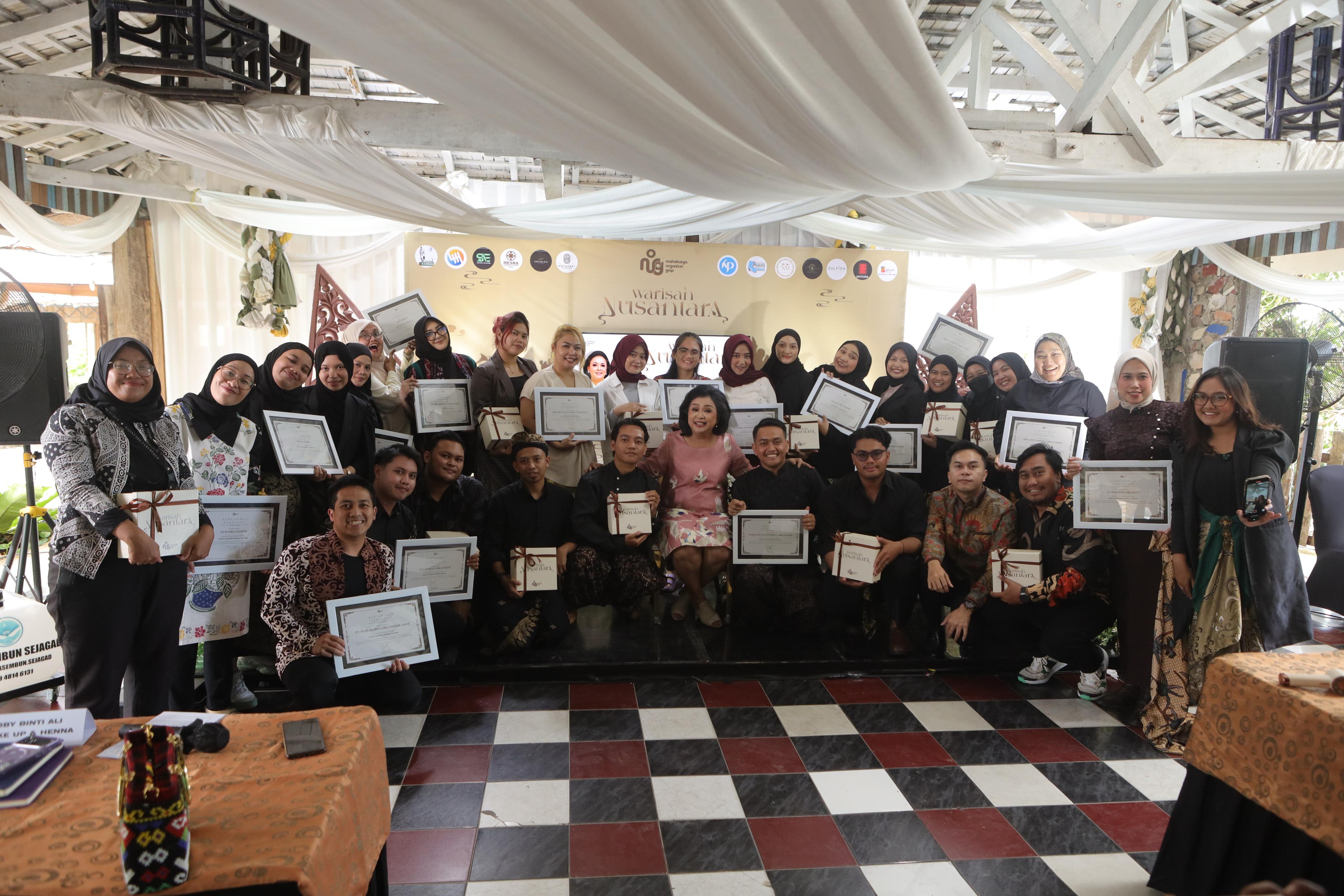 TEMATIK: Workshop tematik Warisan Nusantara salah satunya mengenai pernikahan adat, mengundang Dani Mukti, WO yang dipercaya menangani pernikahan Kaesang Pangarep dan Al-Ghazali.