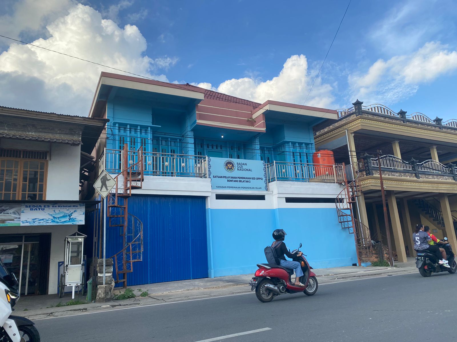 SUDAH BEROPERASI: Salah satu dapur MBG di Bontang Selatan ini telah menyalurkan ke penerima manfaat.&nbsp;