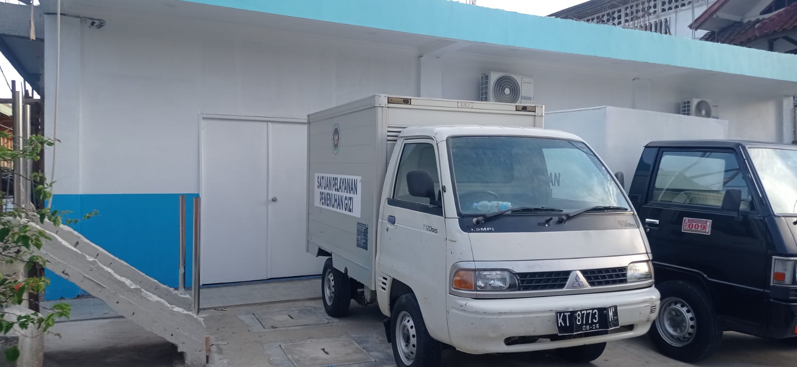 INFRASTRUKTUR: Bangunan dapur SPPG Bontang Selatan 005 sudah rampung pengerjaannya. FOTO: ADIEL KUNDHARA/KP