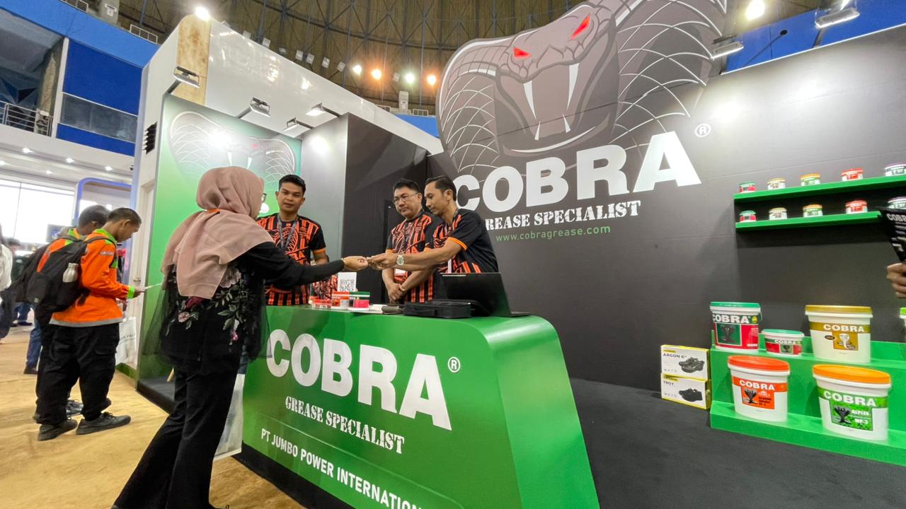SAPA WARGA KOTA MINYAK: Selama tiga hari, stand Cobra Grease hadir meramaikan BEX 2025 di BSCC Dome.