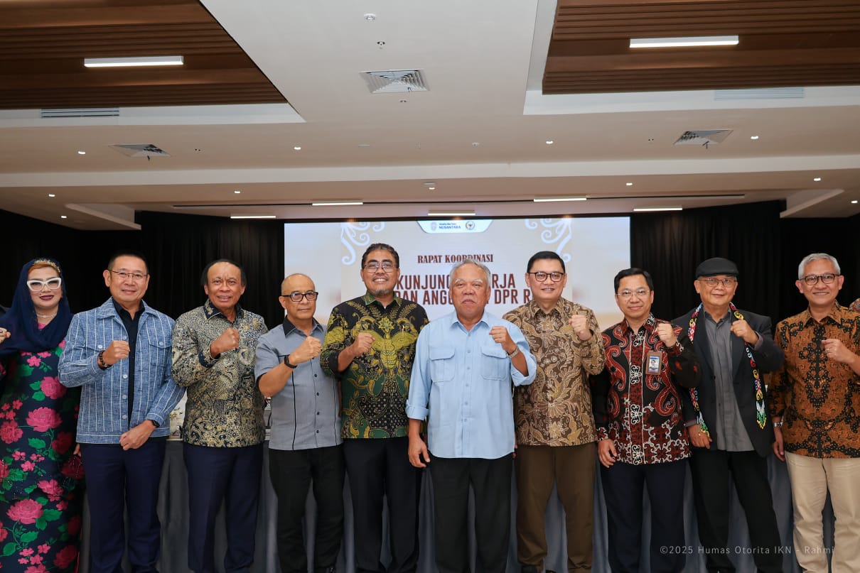 KUNJUNGAN: Kunjungan Banggar DPR RI untuk mendukung percepatan pembangunan IKN pada 19&ndash;20 November lalu.