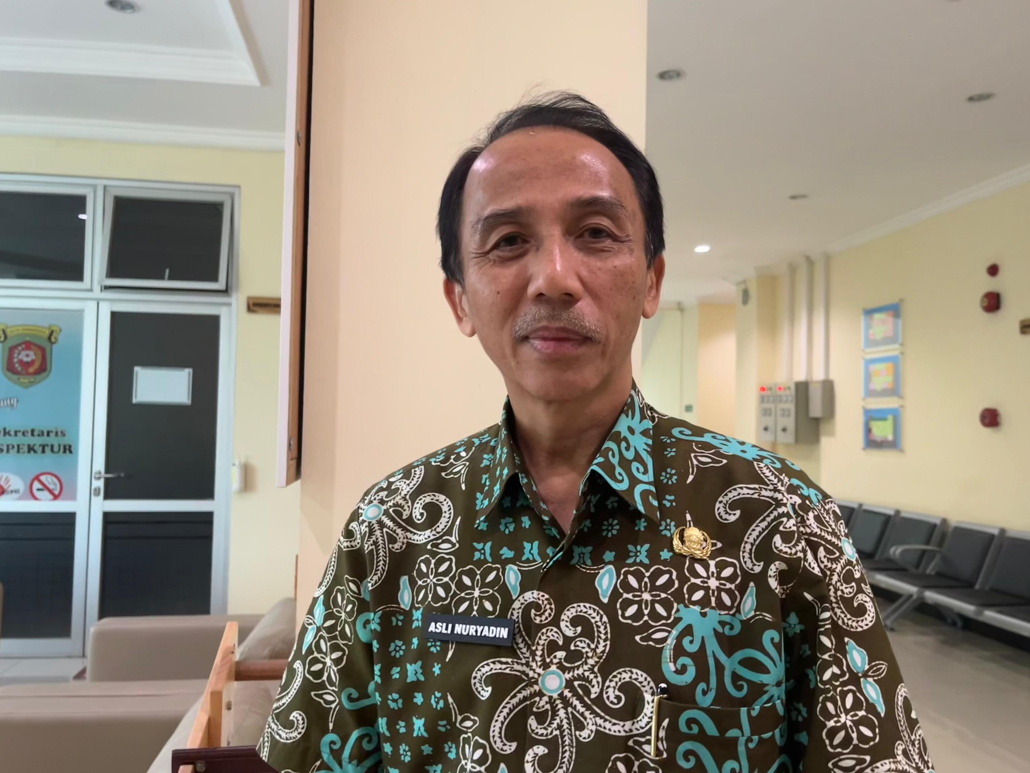 Ketua PGRI Samarinda sekaligus Kepala Dinas Pendidikan dan Kebudayaan (Disdikbud) Samarinda, Asli Nuryadin. (NASYA/KP)