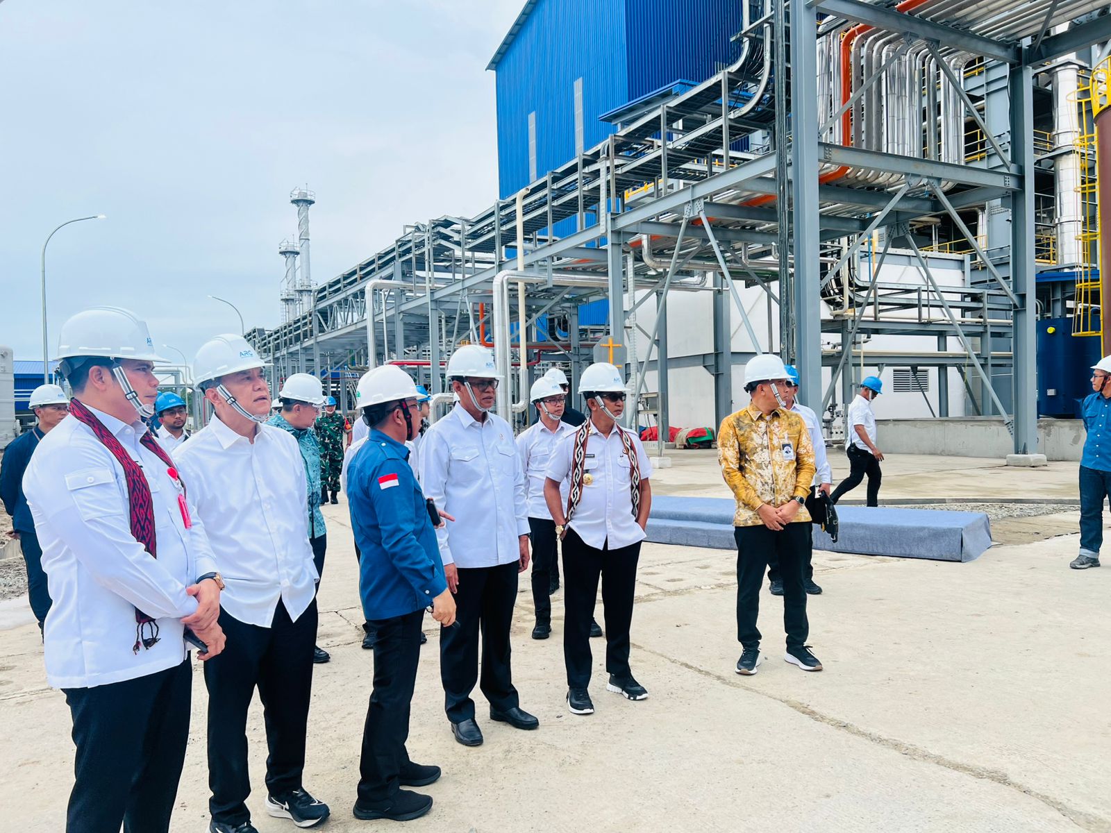 PILAR STRATEGIS: Sinergi antara Korsel, Posco International dan GS Caltex, digadang menjadi pilar strategis penopang hilirisasi industri di Kaltim.