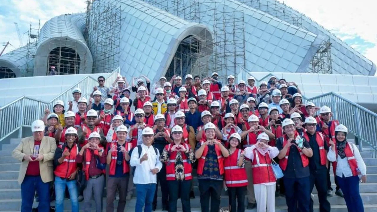 SAYEMBARA: Sedikitnya 53 peserta  lolos seleksi awal Sayembara Desain Pusat Kebudayaan Nusantara, melanjutkan tahap penyusunan karya untuk melahirkan ikon budaya di IKN.