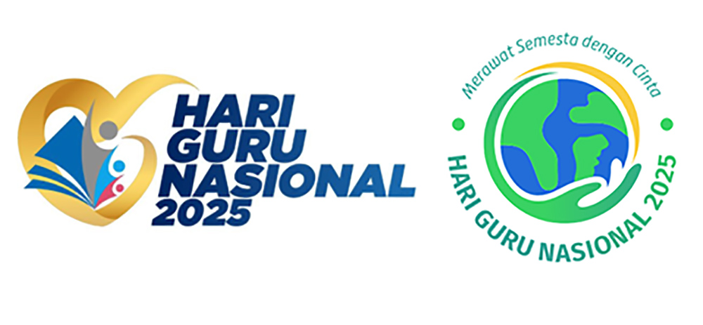 Tema dan Logo Hari Guru Nasional 2025 Versi Kemendikdasmen dan Kemenag.